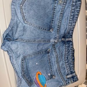 Forever 21 Space Shorts